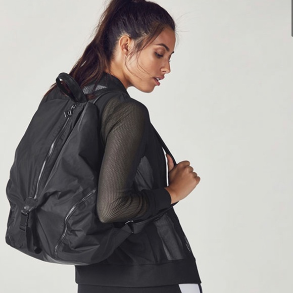 Fabletics | Bags | Fabletics The Row Backpack Black | Poshmark